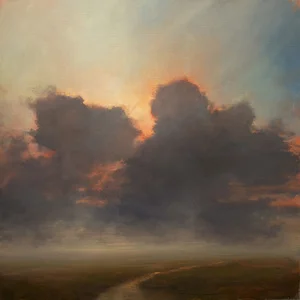 "Illumina" oil on canvas 30x30" 2014