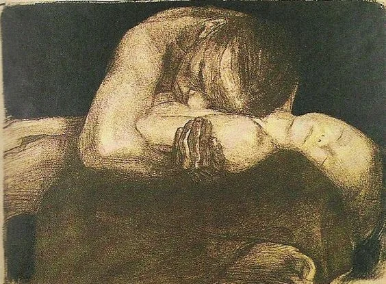 Kathe Kollwitzm, sketch