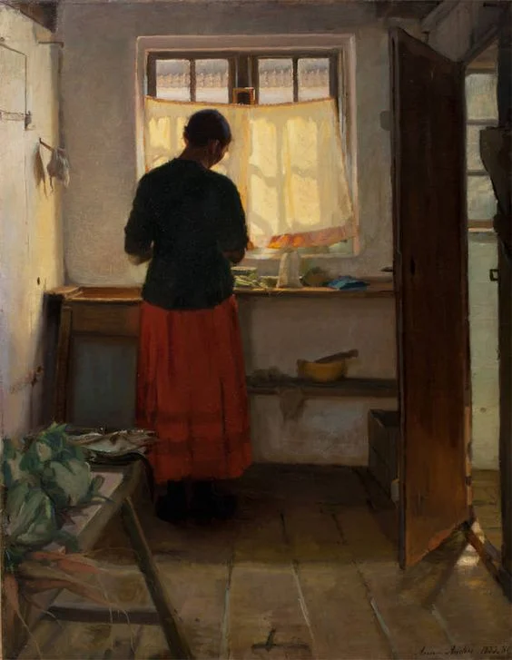 "The Maid in the Kitchen" by Anna Archer
