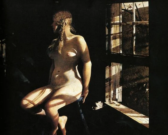 one of Andrew Wyeth's "Helga" paintings