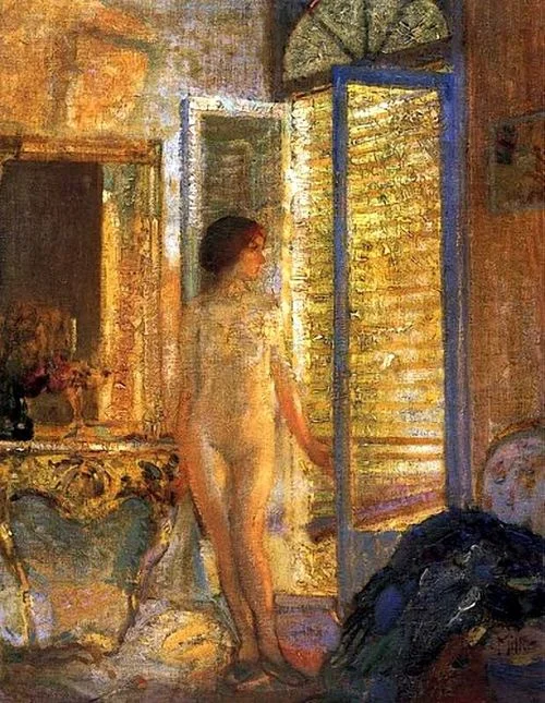 "Sunbather" by Richard Edward Miller