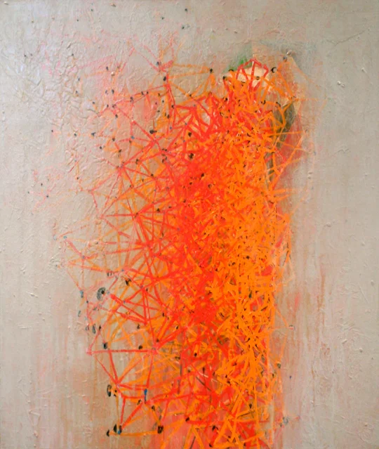 "Martian Sex" painting by Ed Kerns