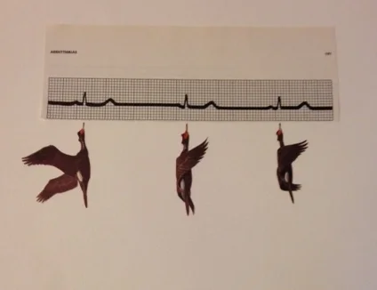 "Beats 3" collage by Rachel Engh