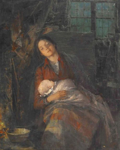 "Rest," painting by Anna Nordgren