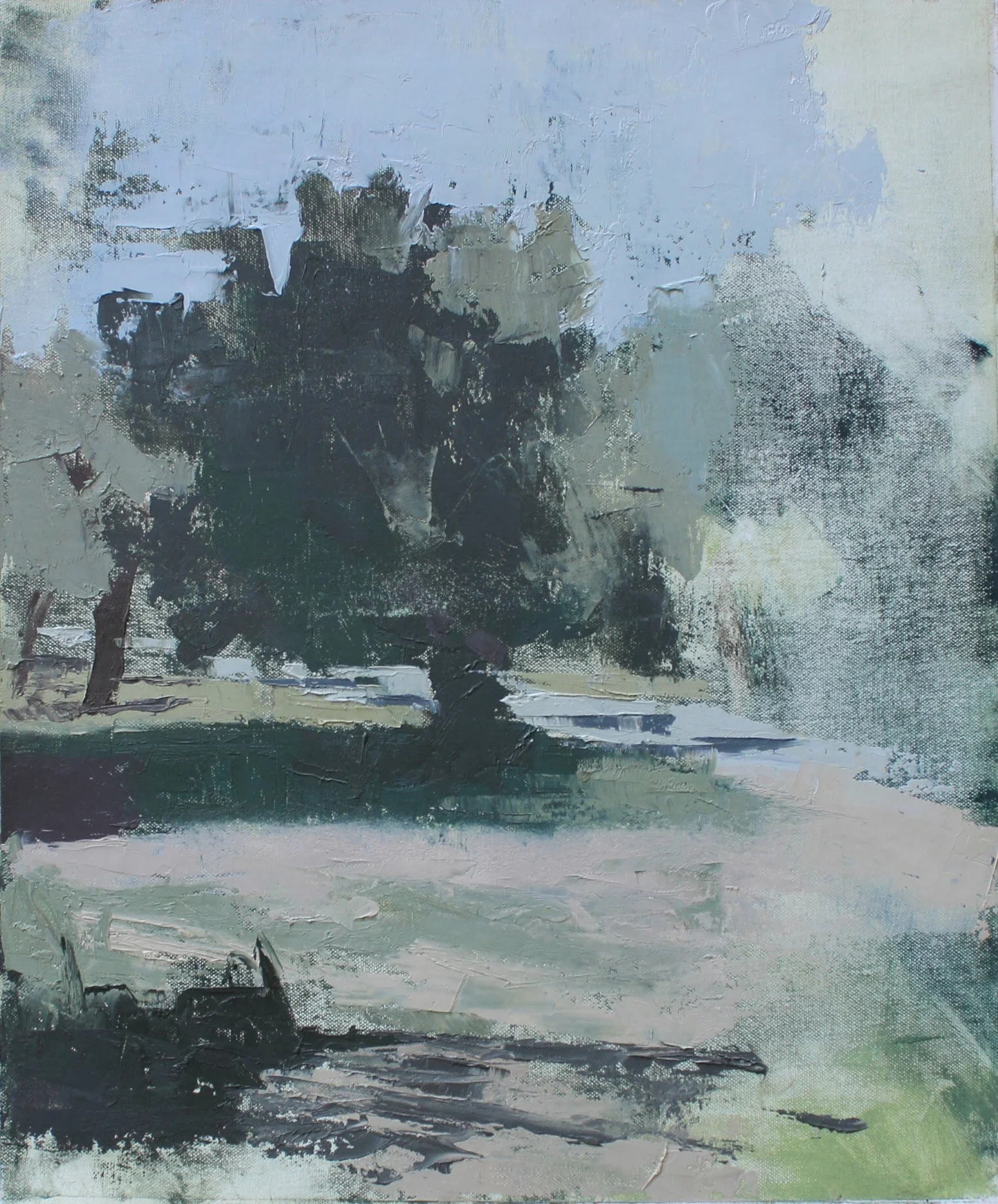 "Olive Grove" 17x14" $650