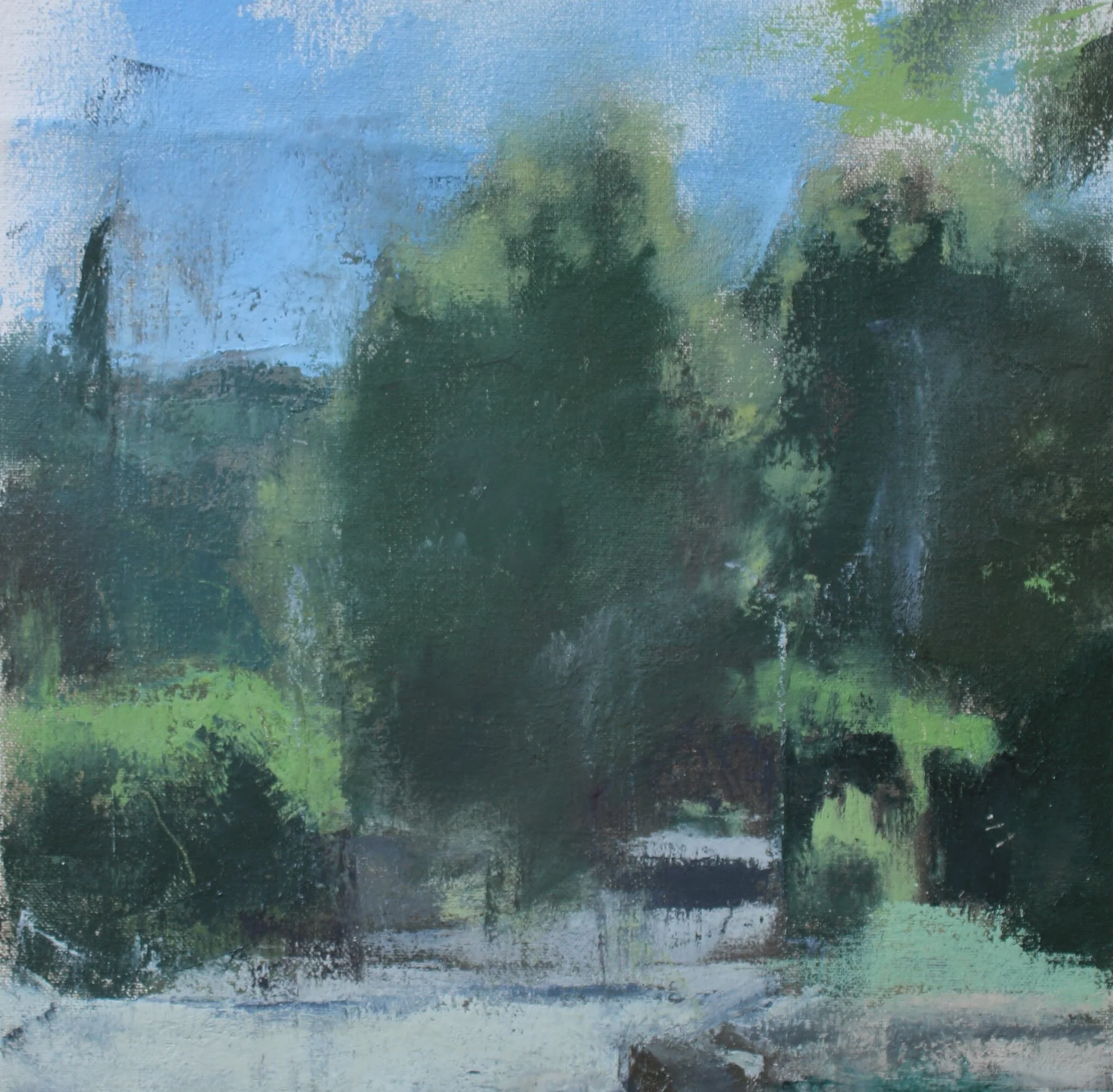 "Cypress" 11 1/8x 11 1/8", $400