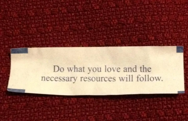 My New Year's Eve Fortune cookie! 