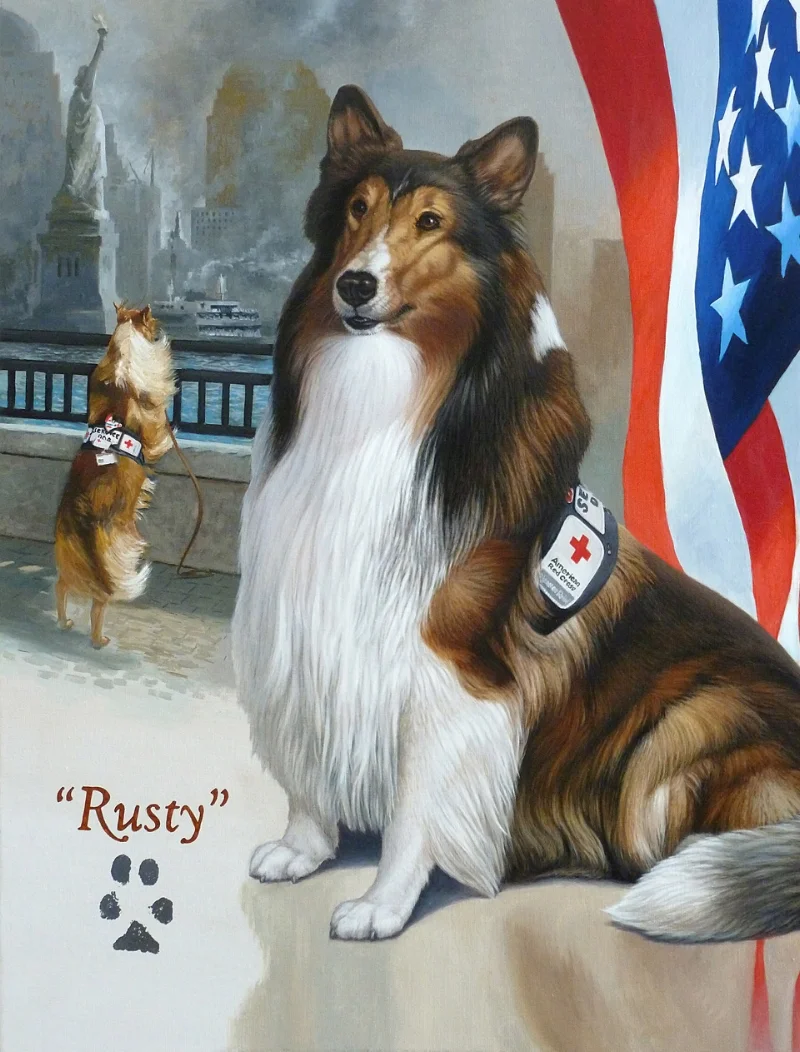 "Rusty" 24x30"
