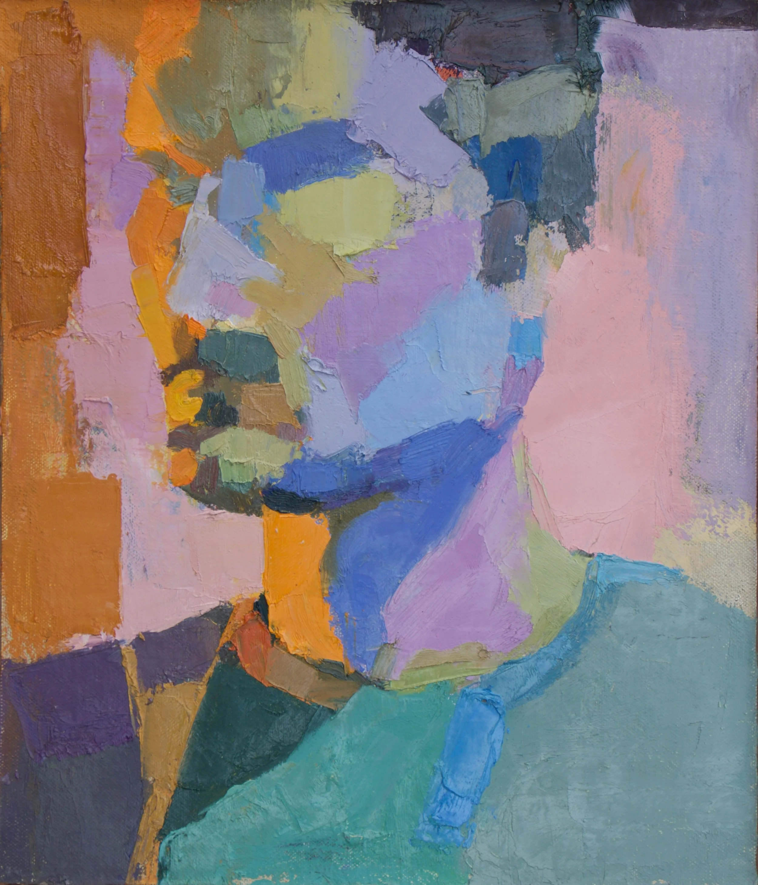 “Brian” oil on canvas, 2018, 12x10.25
