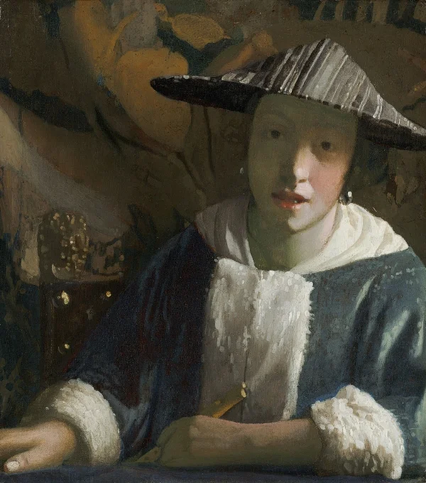 Vermeer’s painting: “Girl With a Flute”.