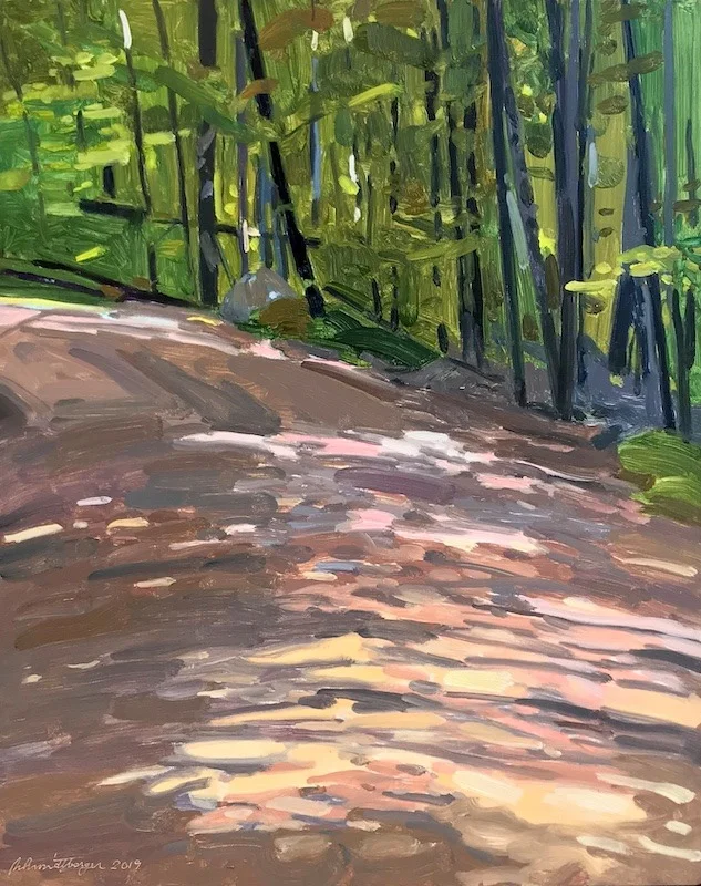 “Road in NH” 20x16 inches