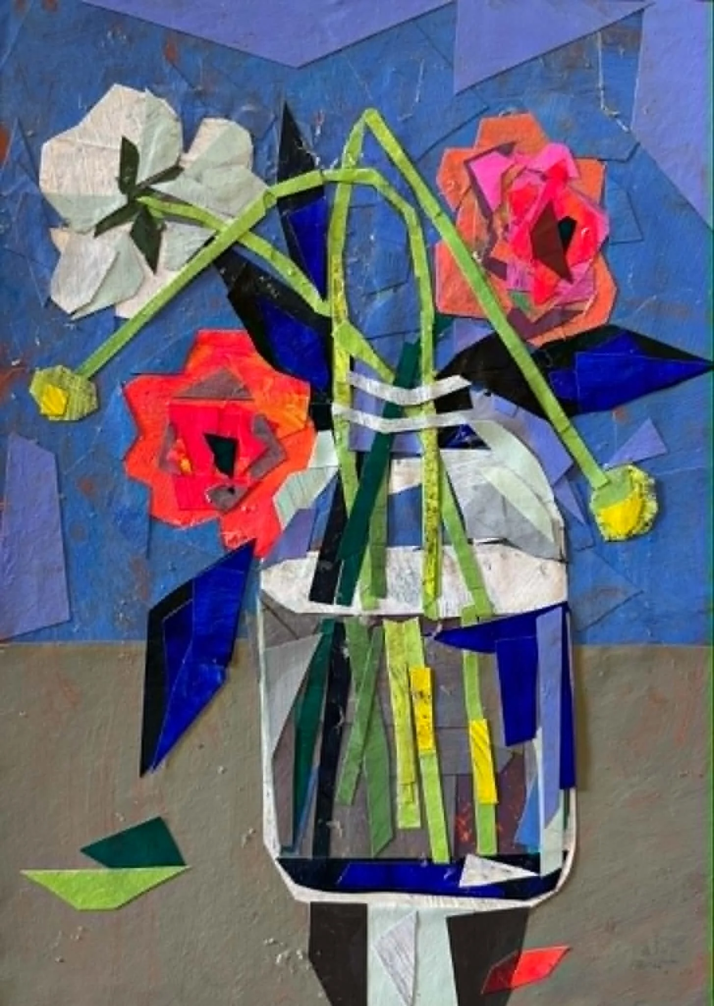 Peonies in a Glass Jar 3