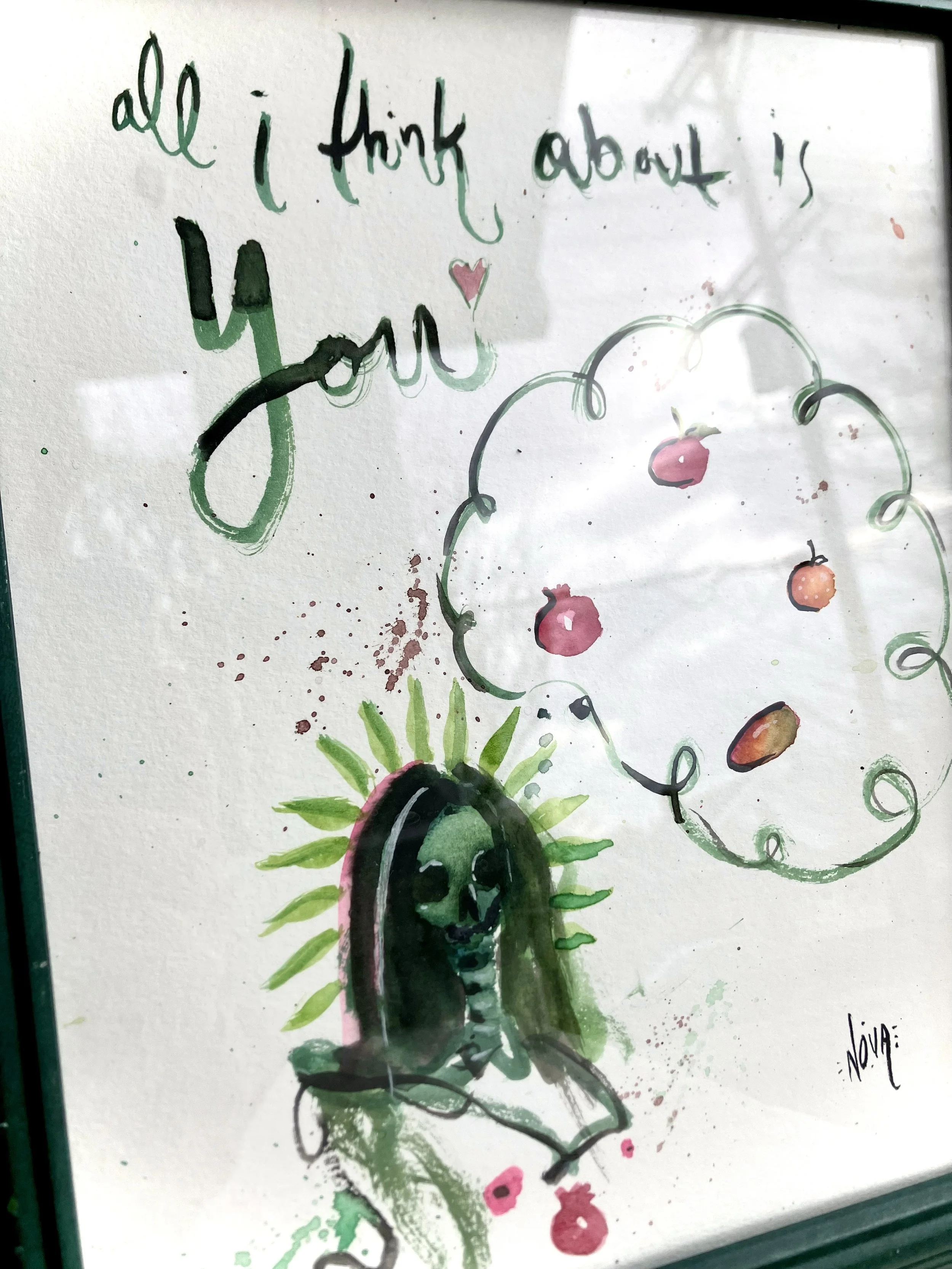 All i Think About is You framed 2.jpg