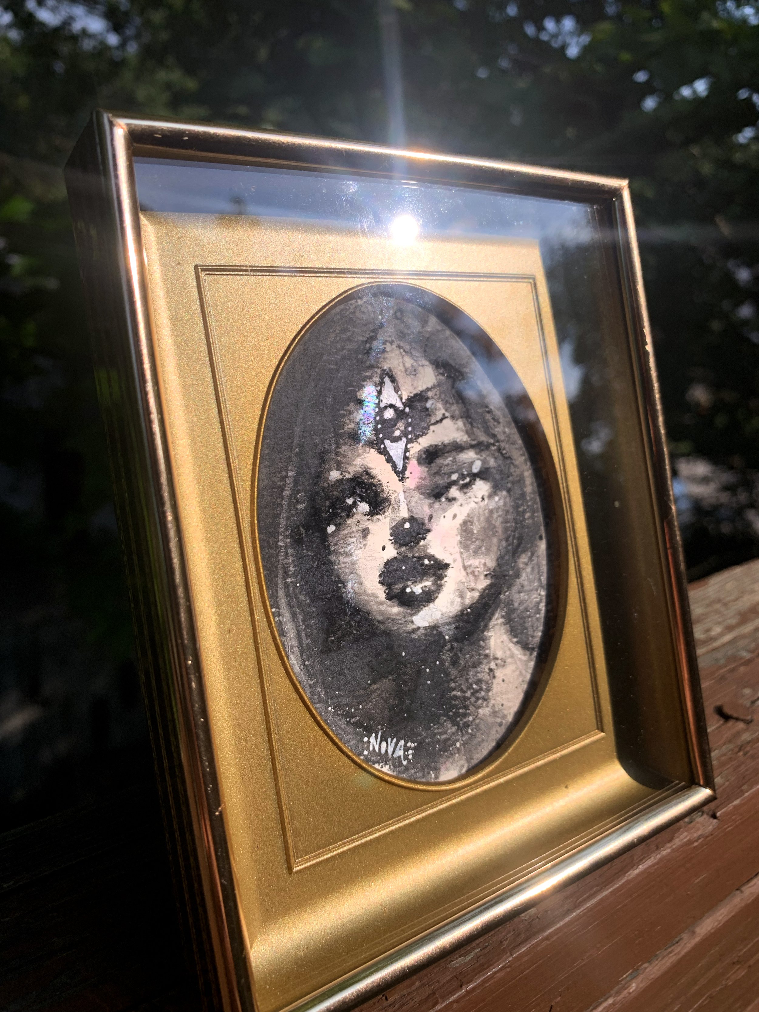 Princess eyeball framed.jpg