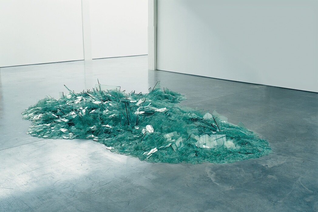 Map of Broken Glass by Robert Smithson