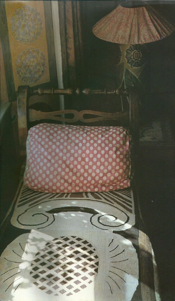 day bed in the bedroom of duncan grant