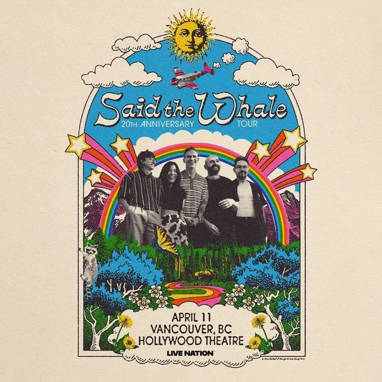 Said the Whale - 20th Anniversary Show @ Hollywood Theatre -- April 11, 2026