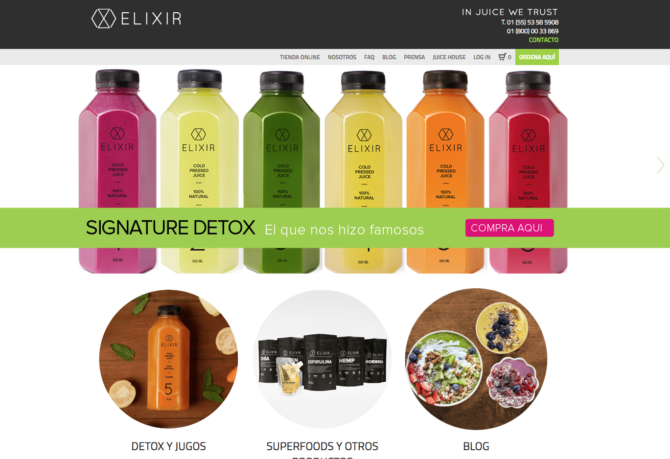 ELIXIR Detox - Mexico's #1 cleanse program