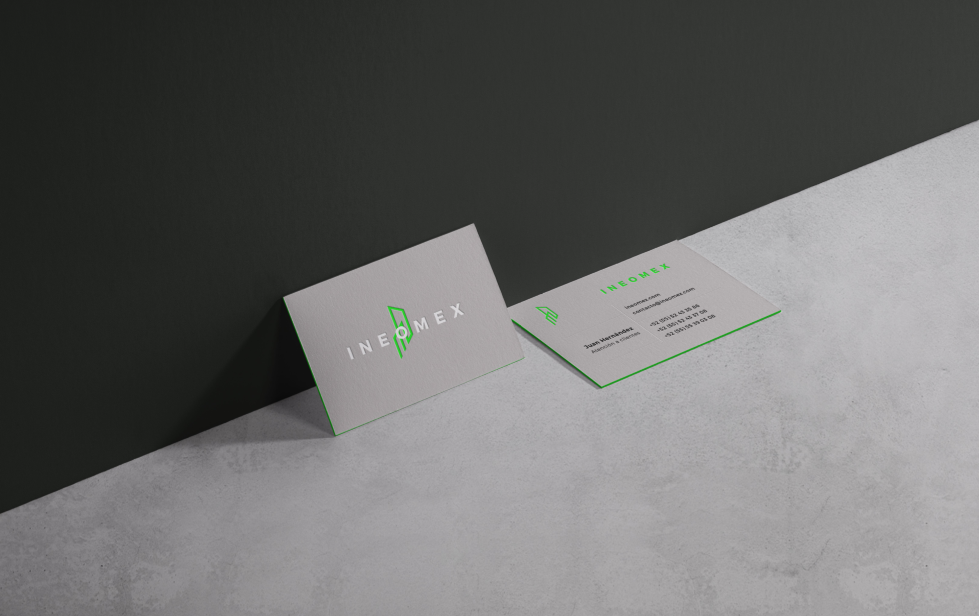 cool business card design neon green with gray.png