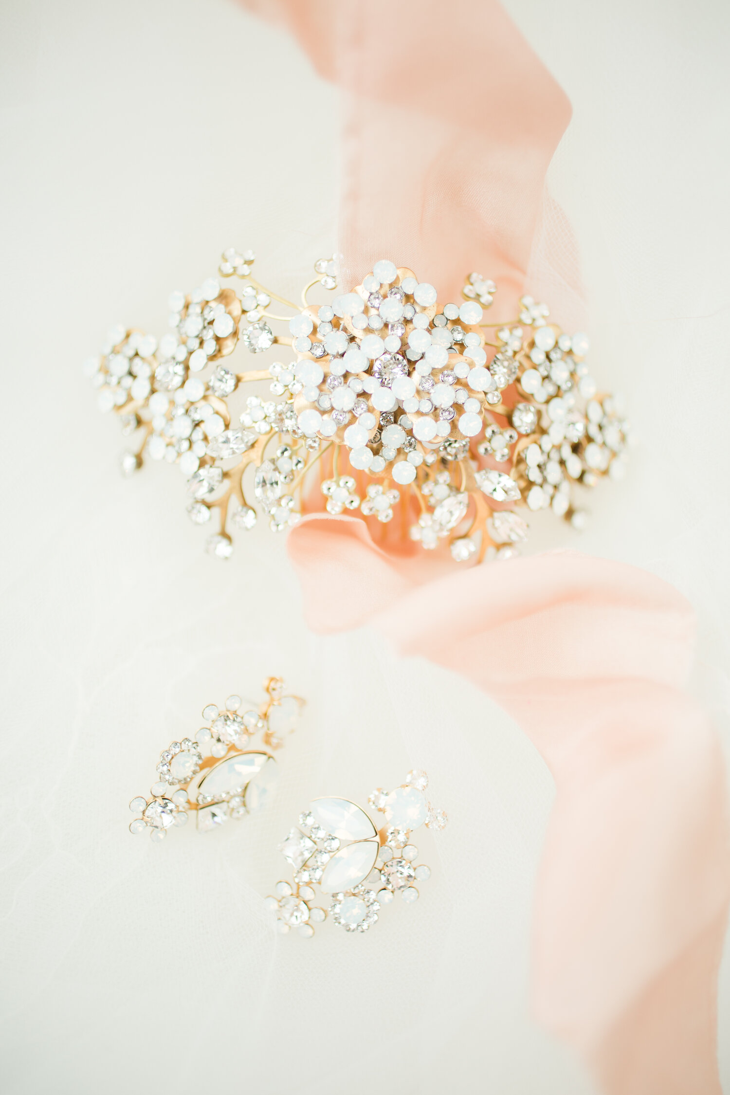 Detail flay lay of Paris by Debra Moreland Accessories.