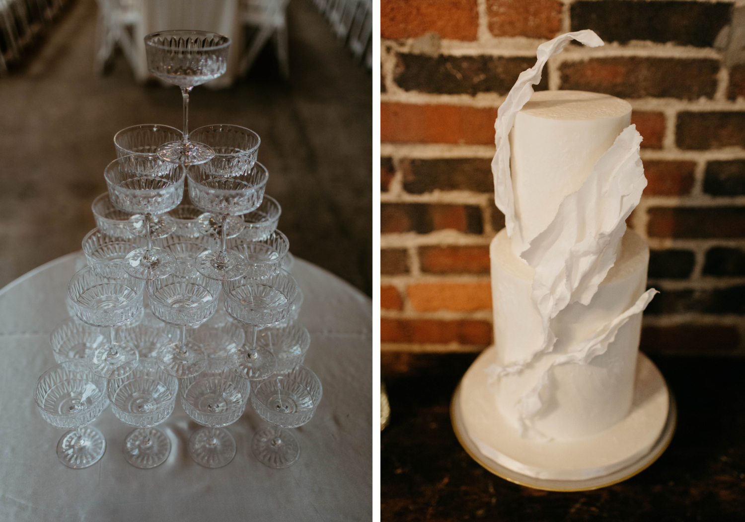 La Jeune Mariee real bride Bri's wedding day details.