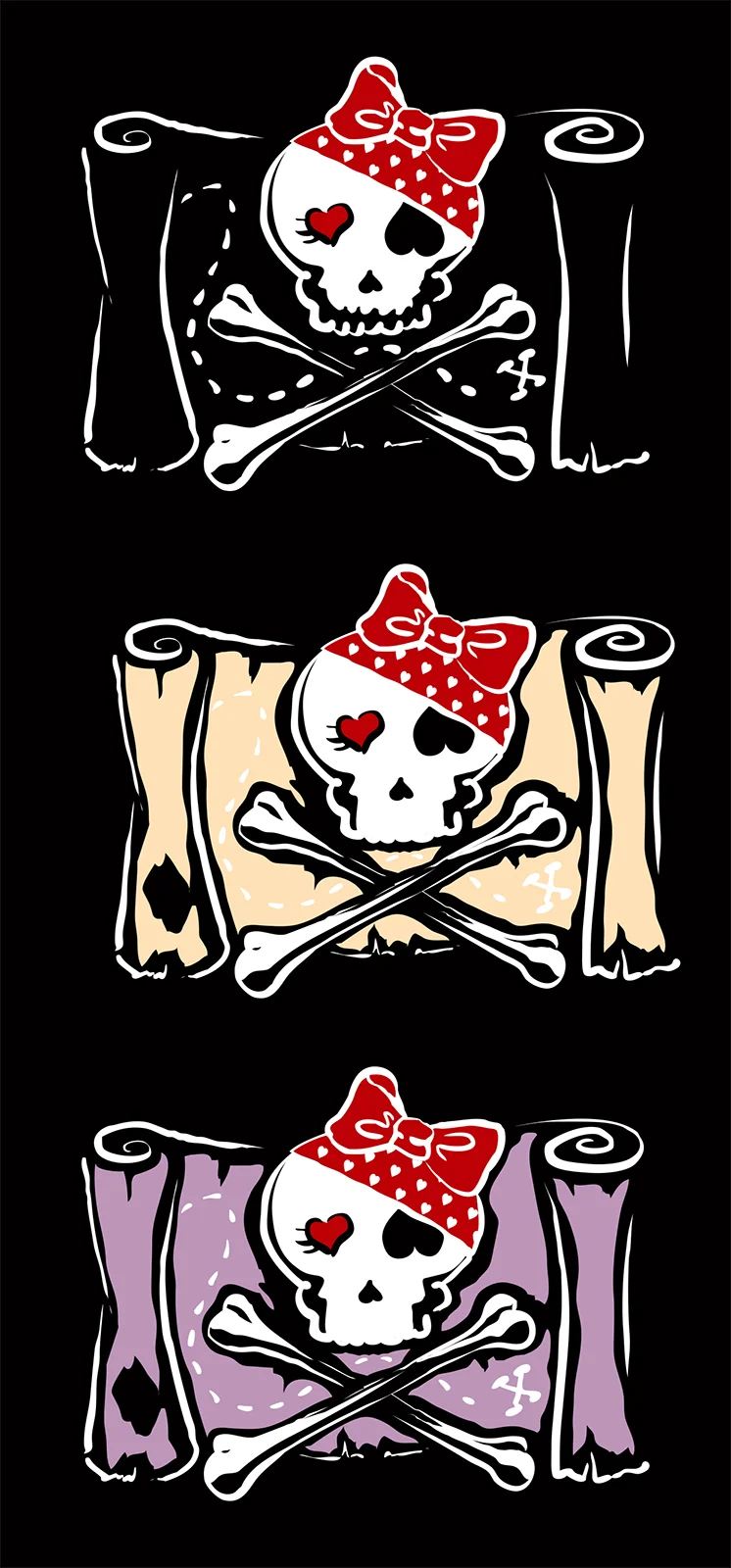 Piratess colorways