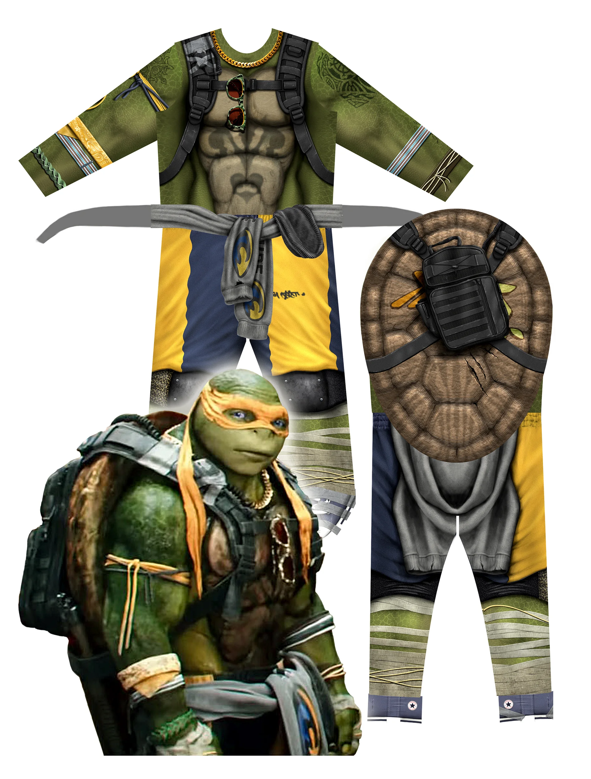 Michaelangelo; TMNT 2- Marvel