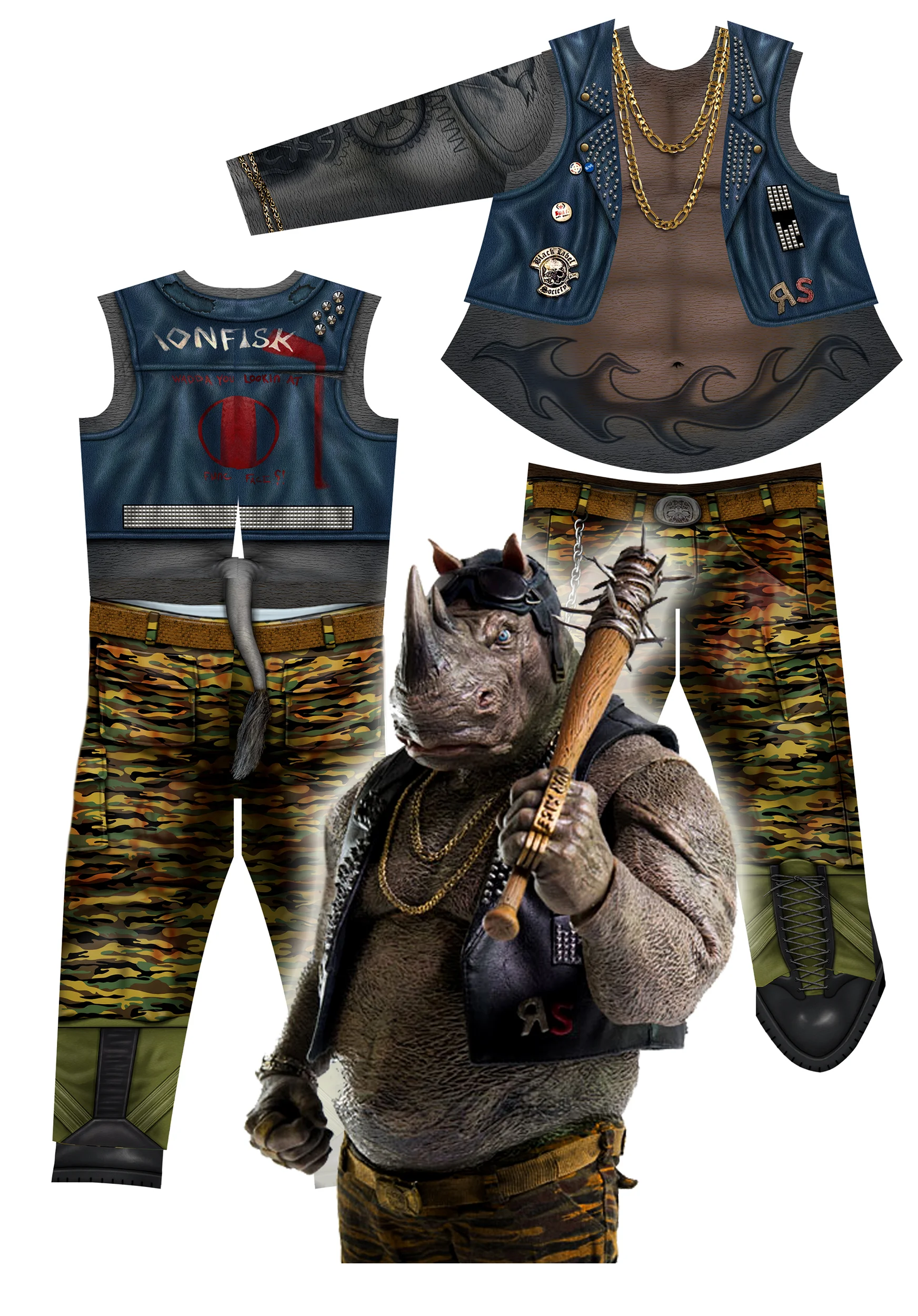 Rocksteady; TMNT 2- Marvel