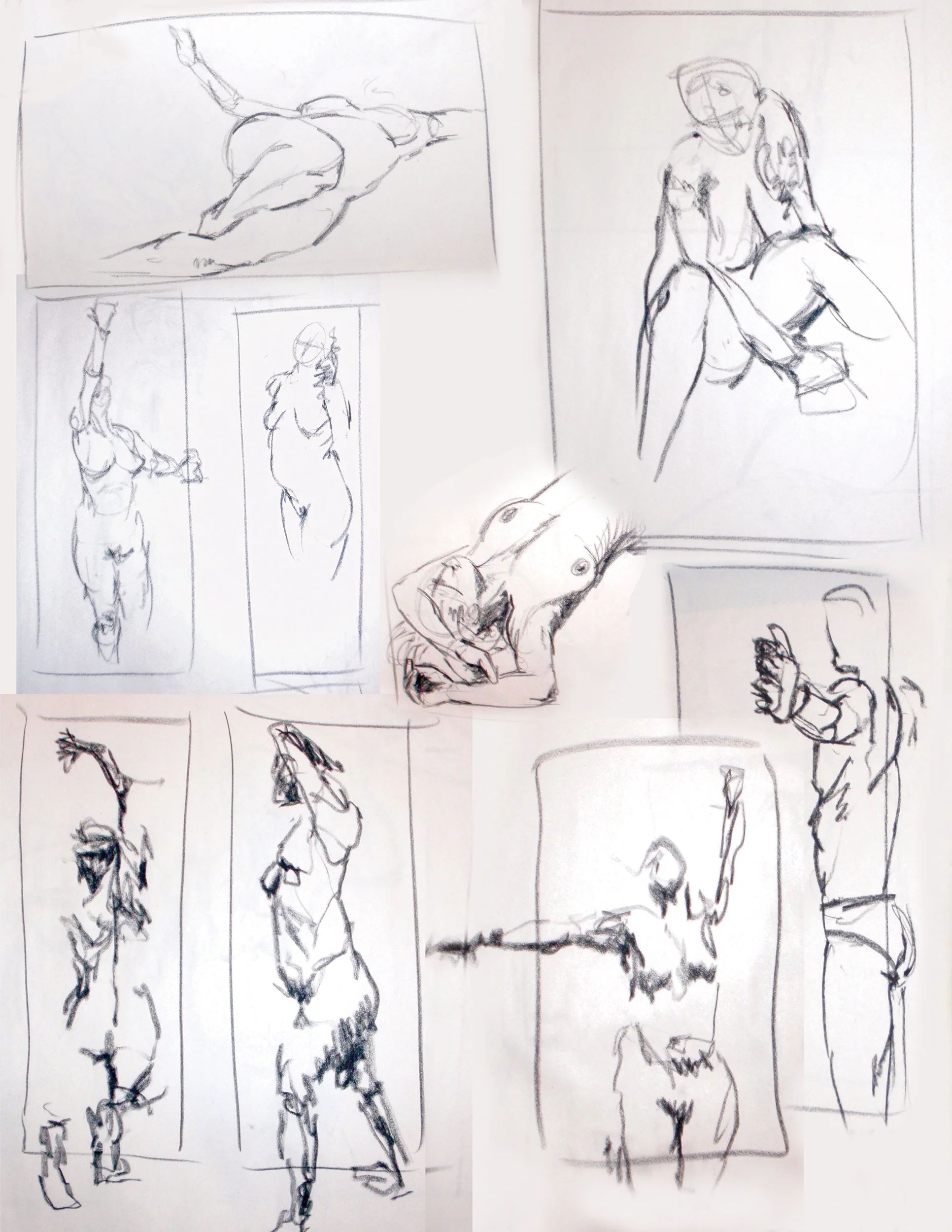 1 minute poses