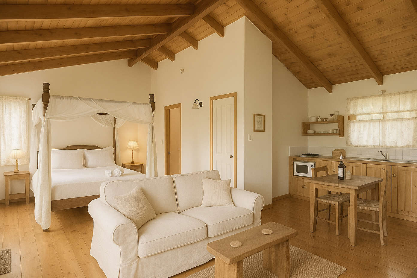 Pencil Creek Cottages    Cosy accommodation for two  