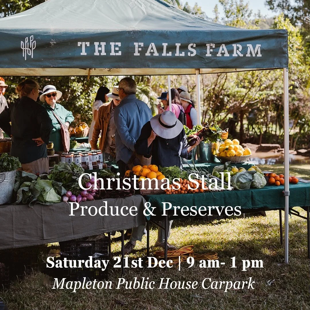 Come along and stock up on fresh vegetables and farm made preserves for the festive season. 

📅 When: Saturday, 21st December 
📍 Where: Mapleton Public House (car park)
🕒 Time: 9am &ndash; 1ish

We&rsquo;ll have a selection of summer vegetables (a