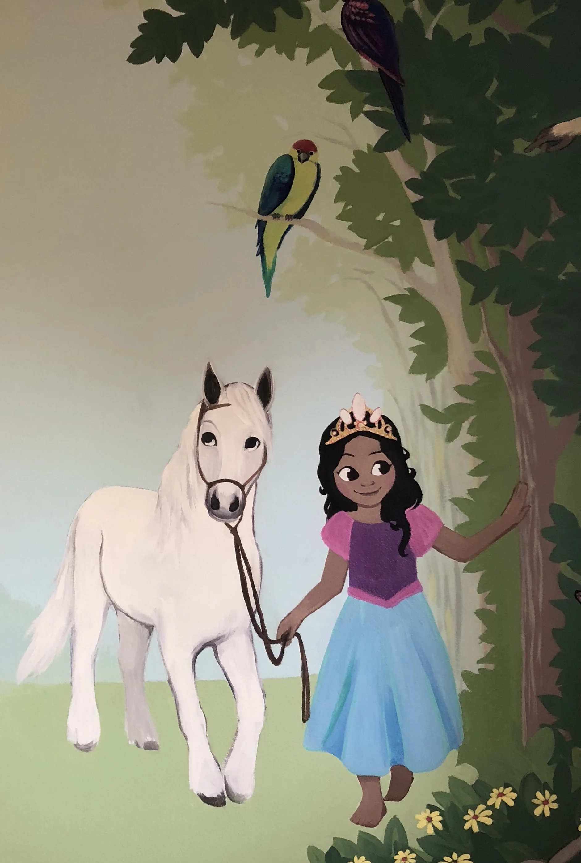 Princess Hide and Seek Detail, 2018