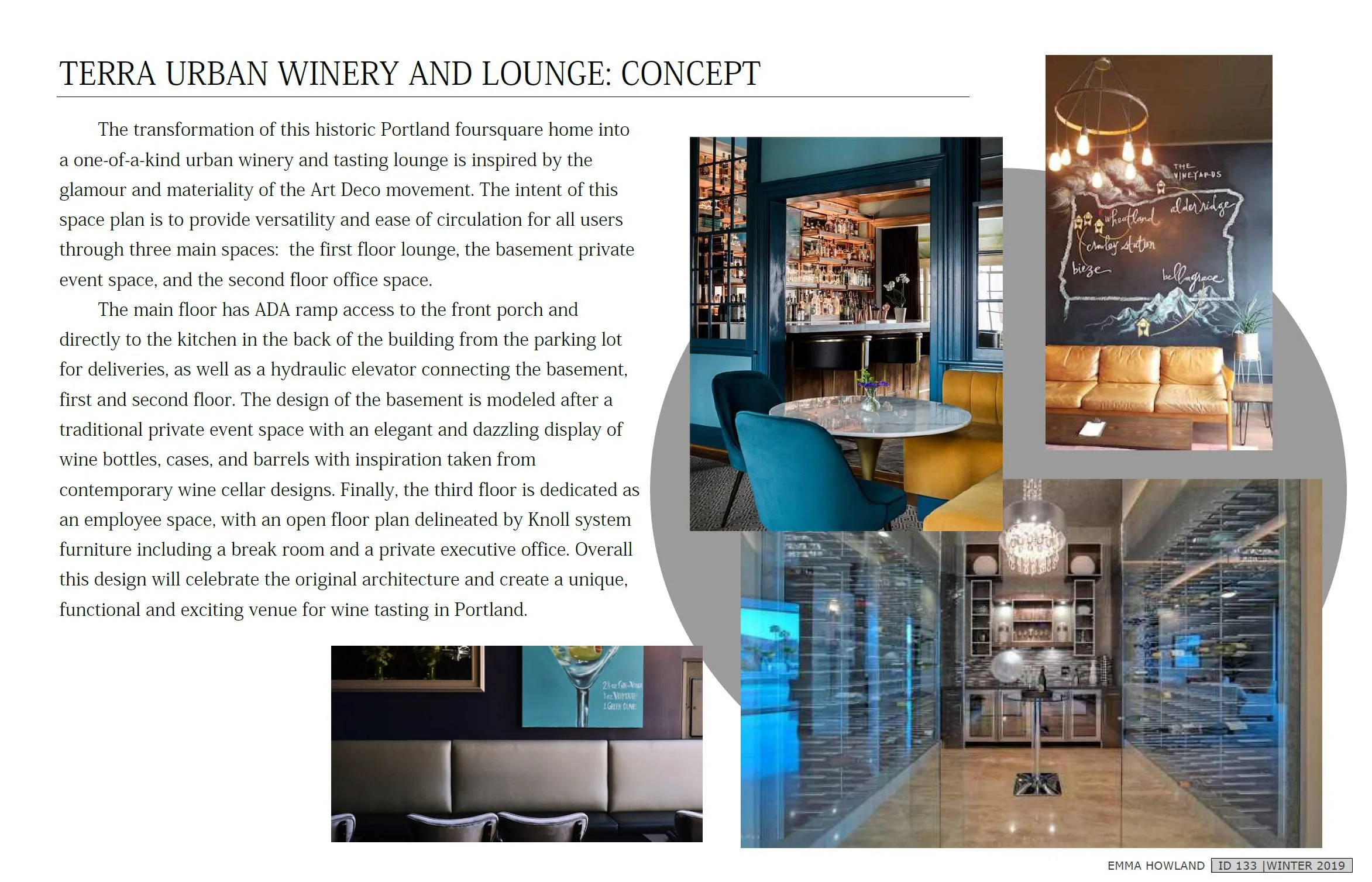 Urban Winery Space Plan Presentation 