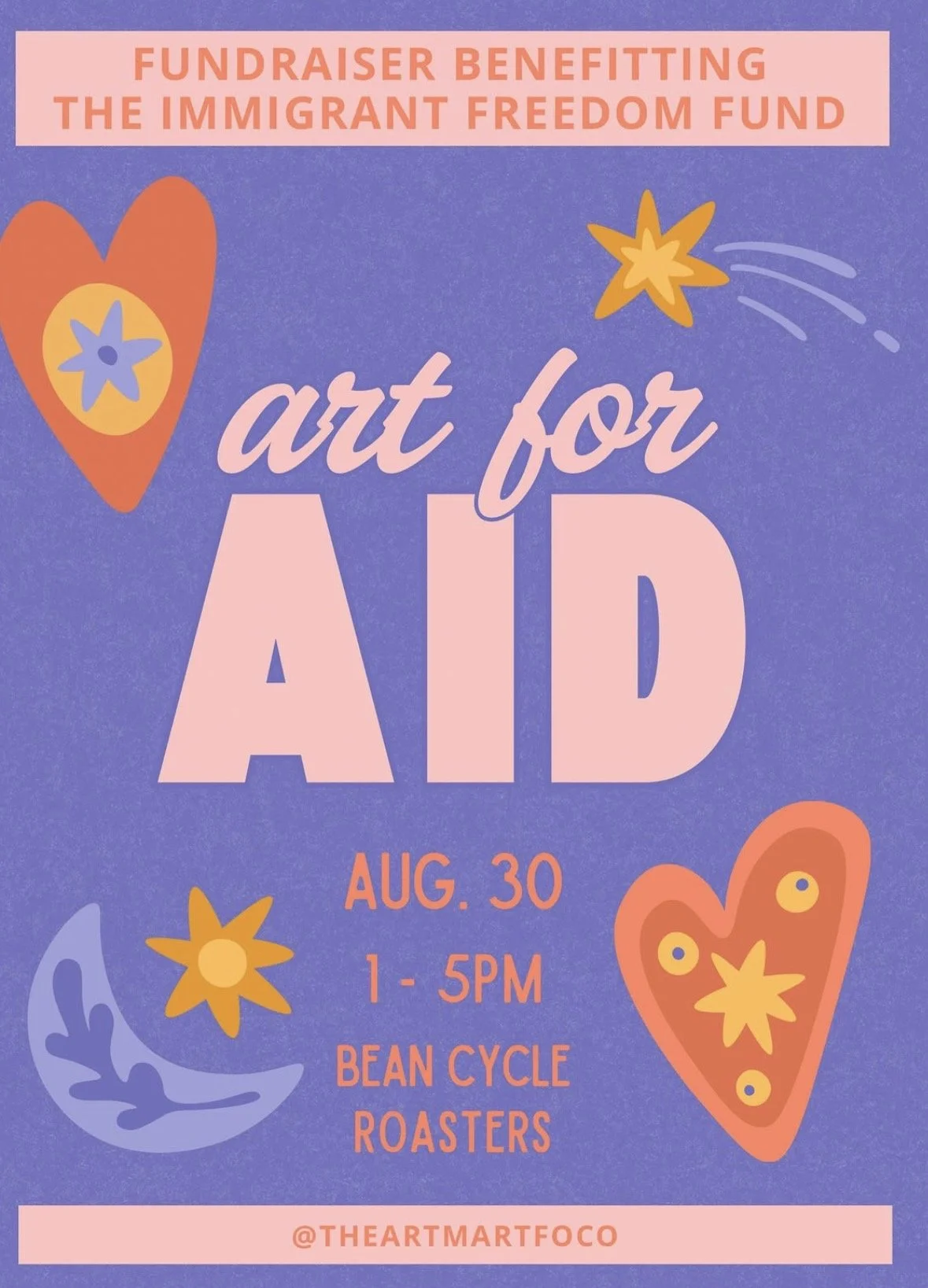 ART MARKET: Art for Aid - An Art Mart Benefit Fundraiser Show for the Immigrant Freedom Fund