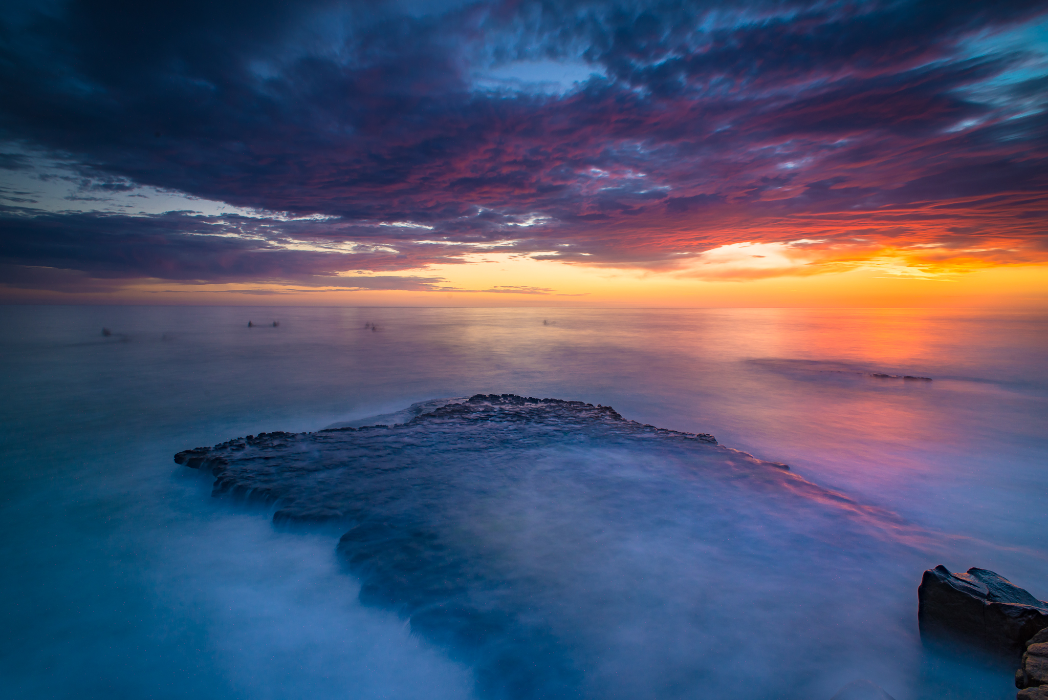 Swami's Sunset, 2016