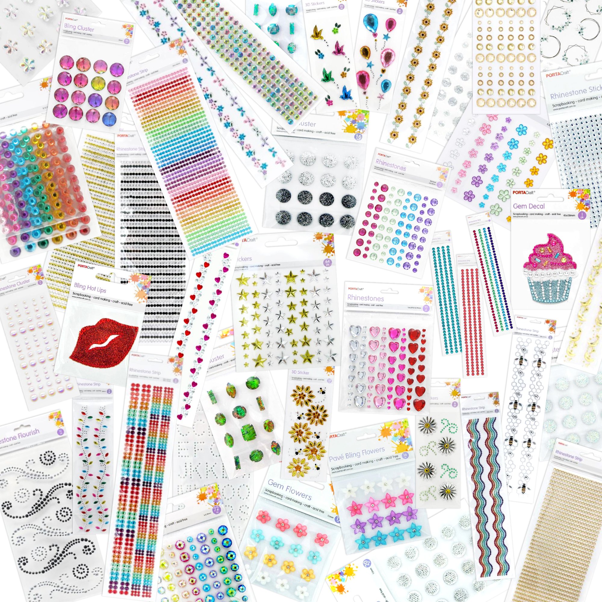 For full on glam or just a bit of sparkle we have a huge range of bling to jazz up any craft creation🪩✨New stock just arrived

#craft #craftembellishments #gems #gemstones #rhinestones #bling #make #create #stickers #gemstickers #rhinestonestickers 