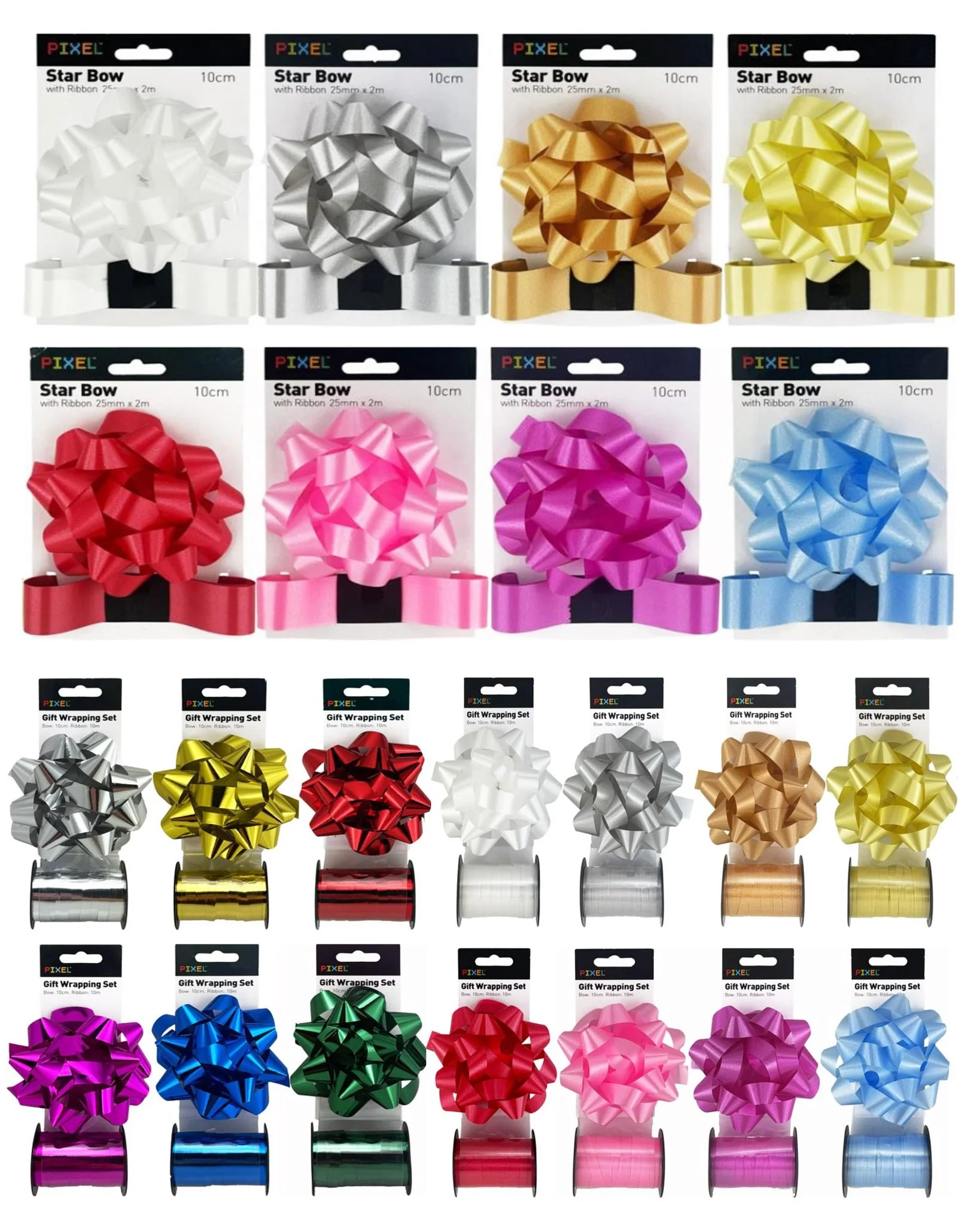 Add the perfect finishing touch to your gift wrapping with our stunning ribbons and bows! Check out the NEW colours we've added to the  range - while stock last!