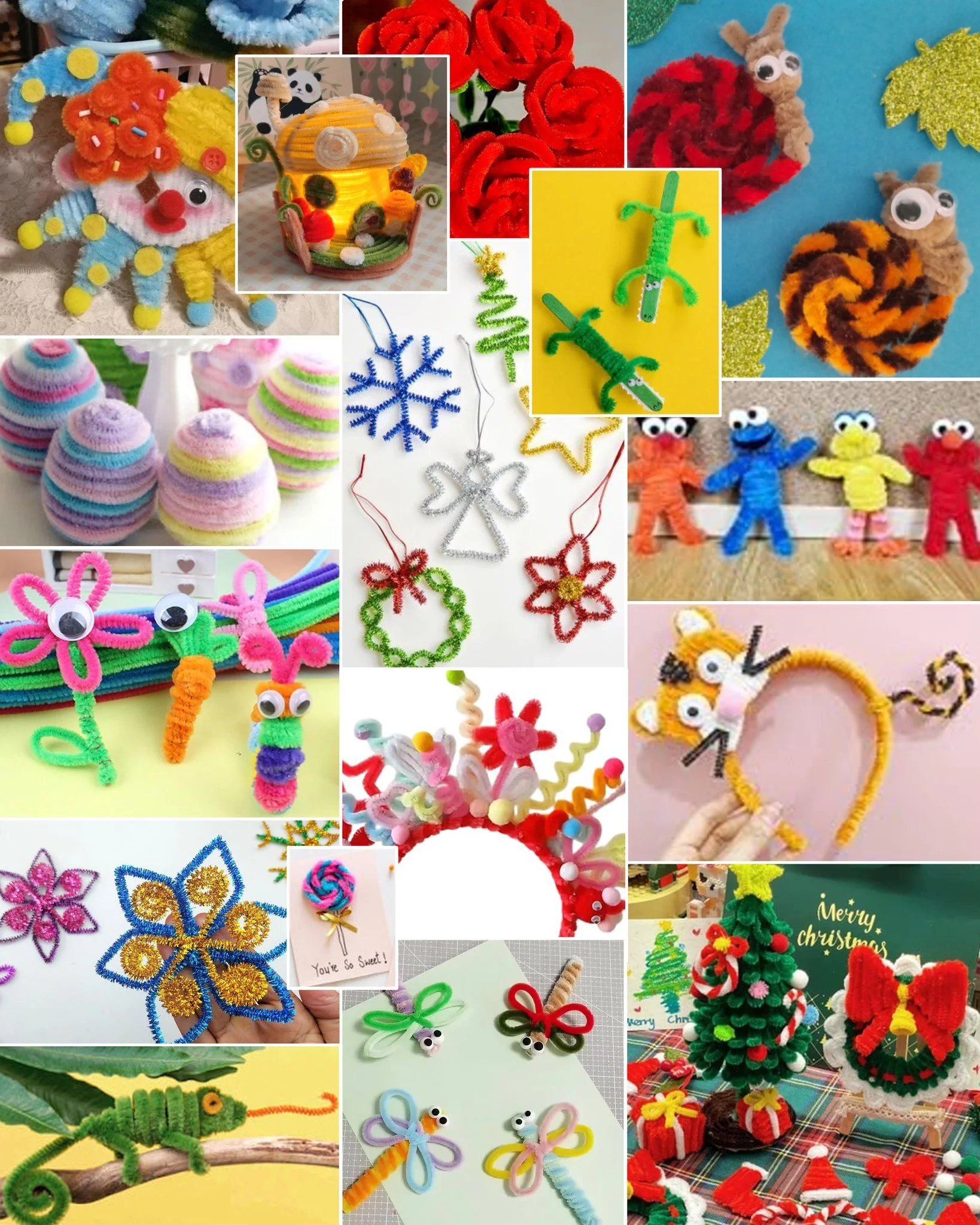 If you can think it, you can chenille stick it😁
Unleash your imagination! We have loads of colours and styles in stock to kick start your next project🤗

#craft #chenille #wemakeyoucreate