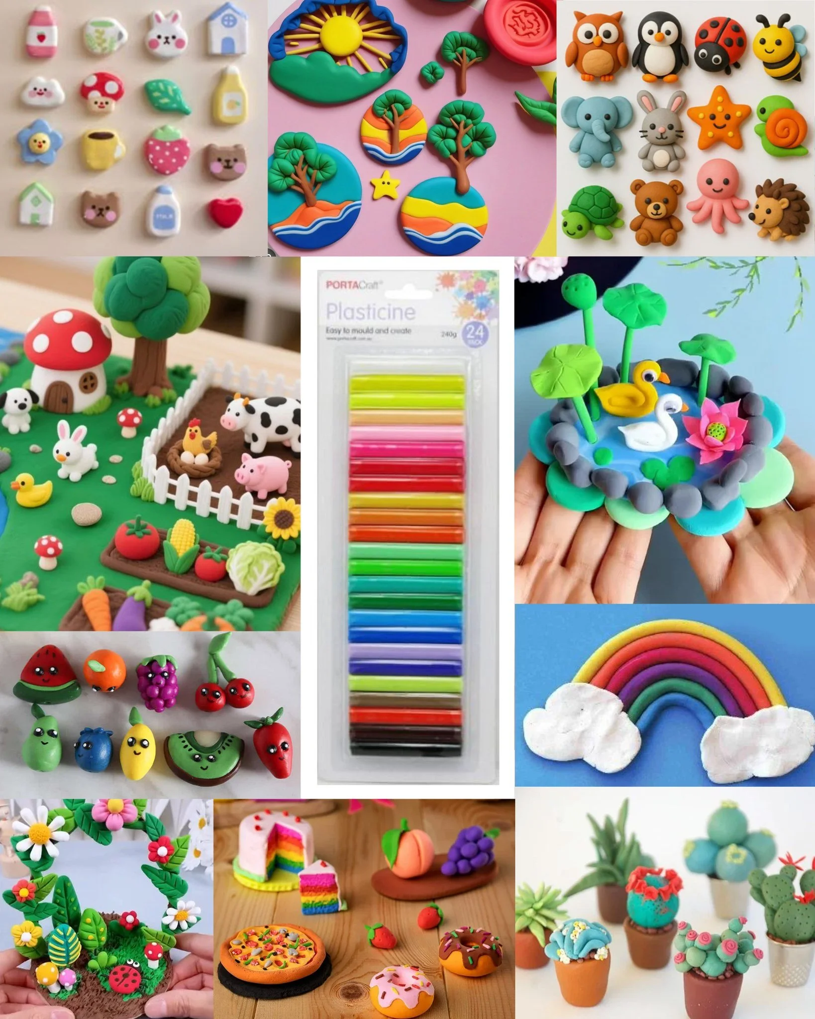 Try our plasticine modeling clay, known for its softness, bright colours, and reusability, making it popular for children's crafts and professional sculpting. Ideal for making figurines and learning fine motor skills.🟥🟧🟨🟩🟦🟪⬛️⬜️

#plasticine  #c