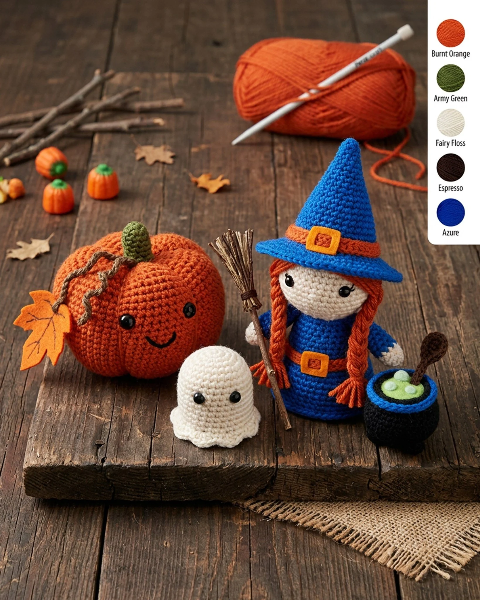 Halloween yarn colours available now 👀
Bring your cute and creepy yarn creations to life with our plumper and fuller Knitting Yarn.
Go on treat yourself! 🧙🏻&zwj;♀️🧛🏻&zwj;♂️👻🤡💀