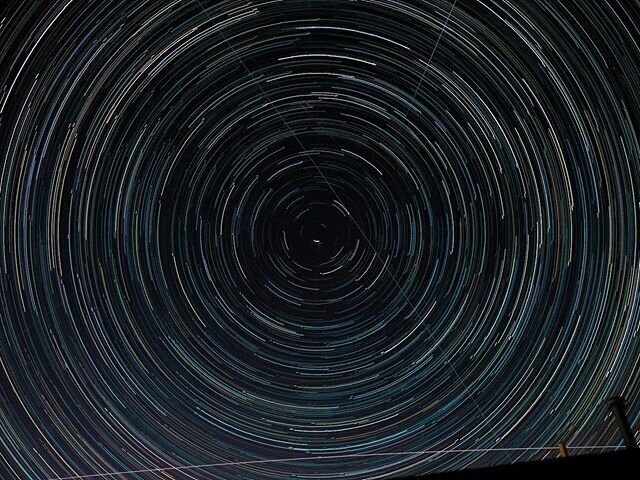 Nothing better to do last night but sit on the deck and watch the sky turn.