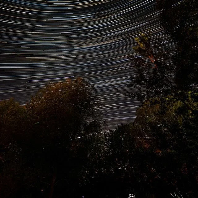 Olympus camera tricks at home - LIVECOMP - 1 hour of the Milky Way passing by vs the 3 hours before it arrived. Just waiting now for a clear night to do 3 hours of Milky Way trails - enjoy the test shots!