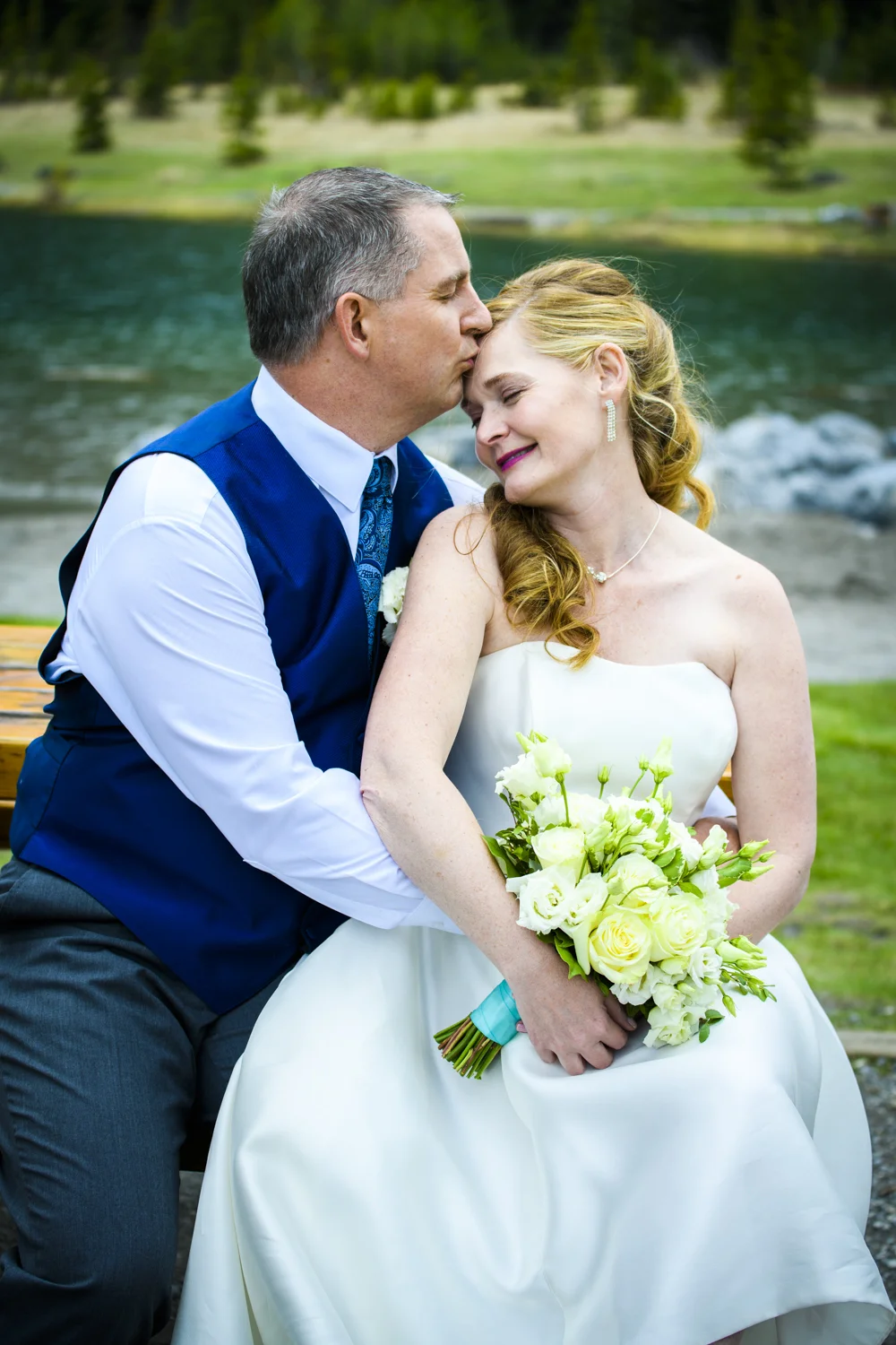 Karen and Todd's canmore wedding