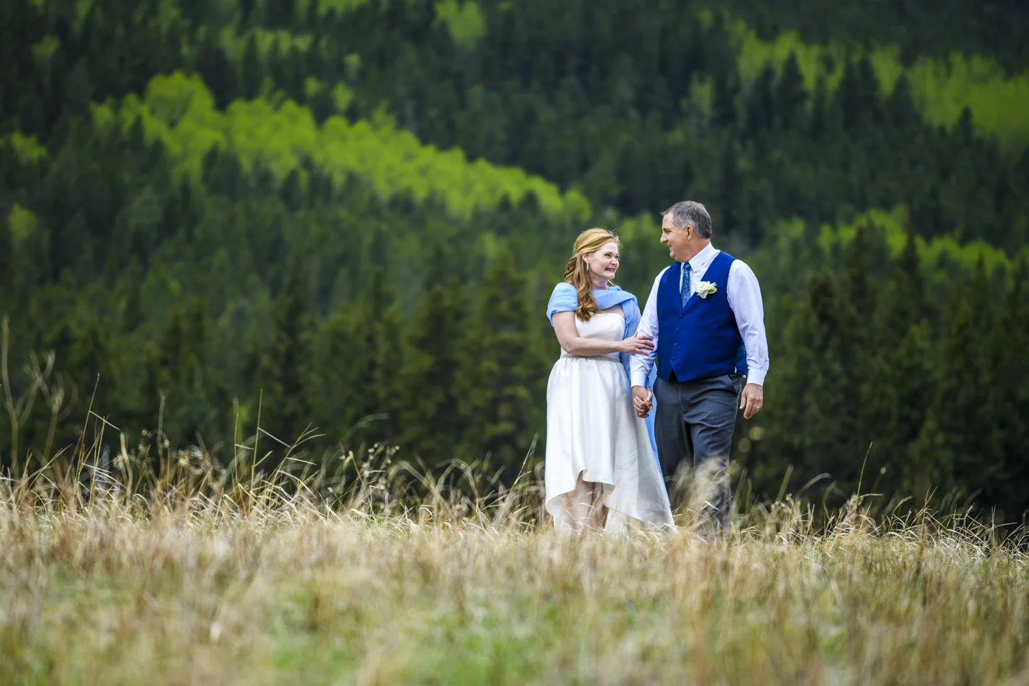 Karen and Todd's canmore wedding at Quarry Lake
