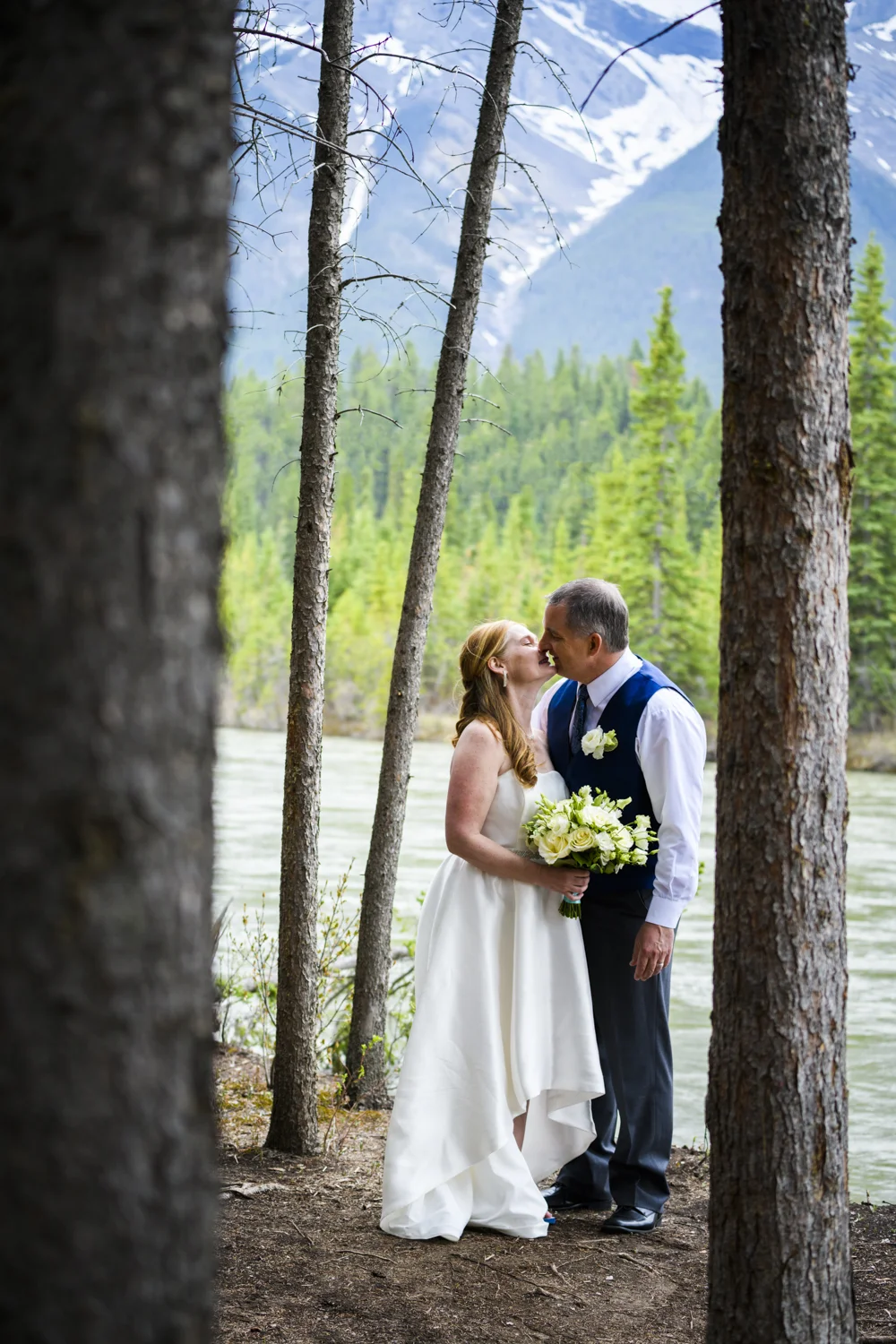 Karen and Todd's canmore wedding