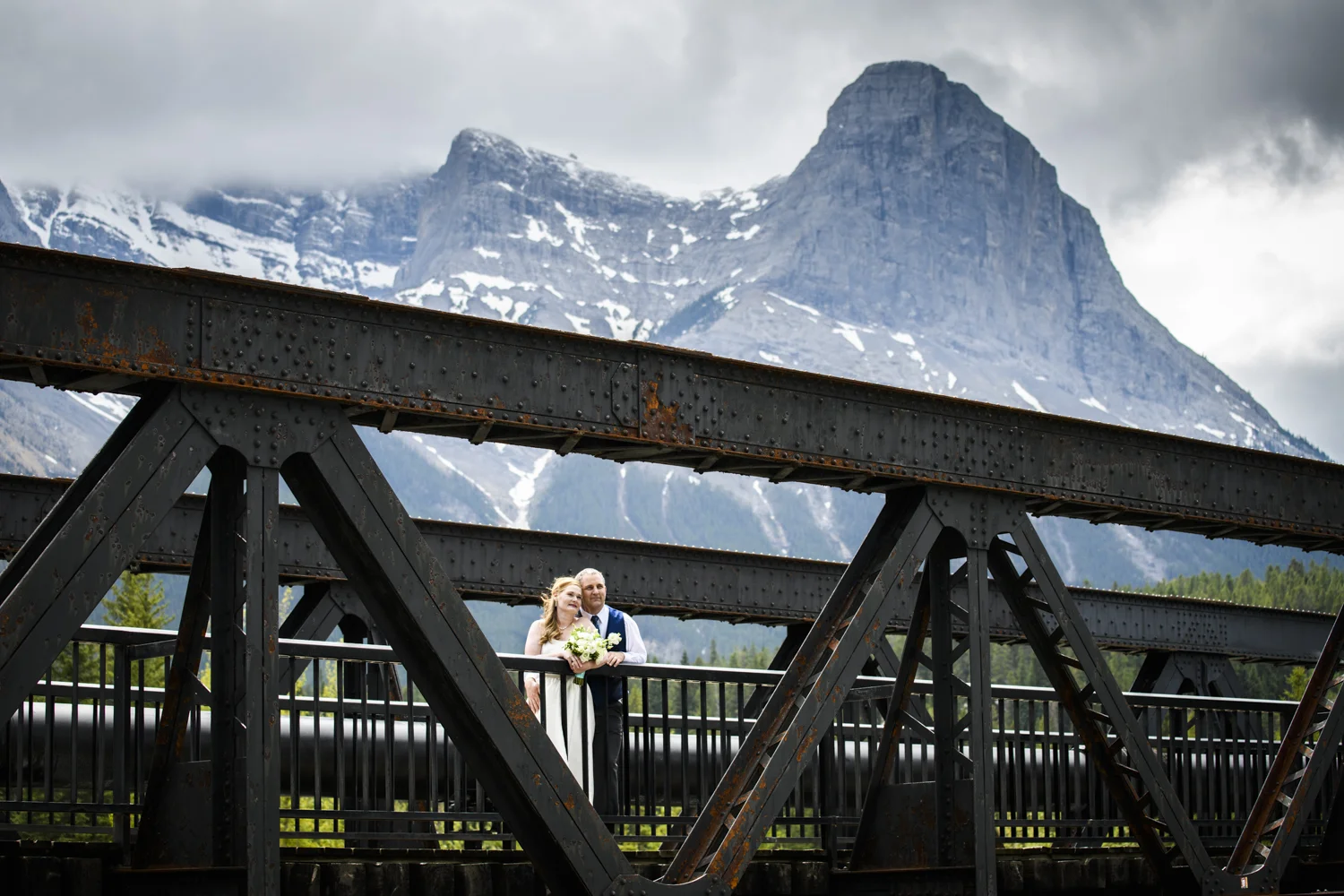 Karen and Todd's canmore wedding