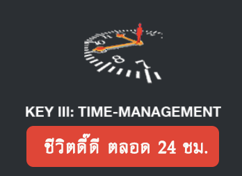 Key III: Time-Management
