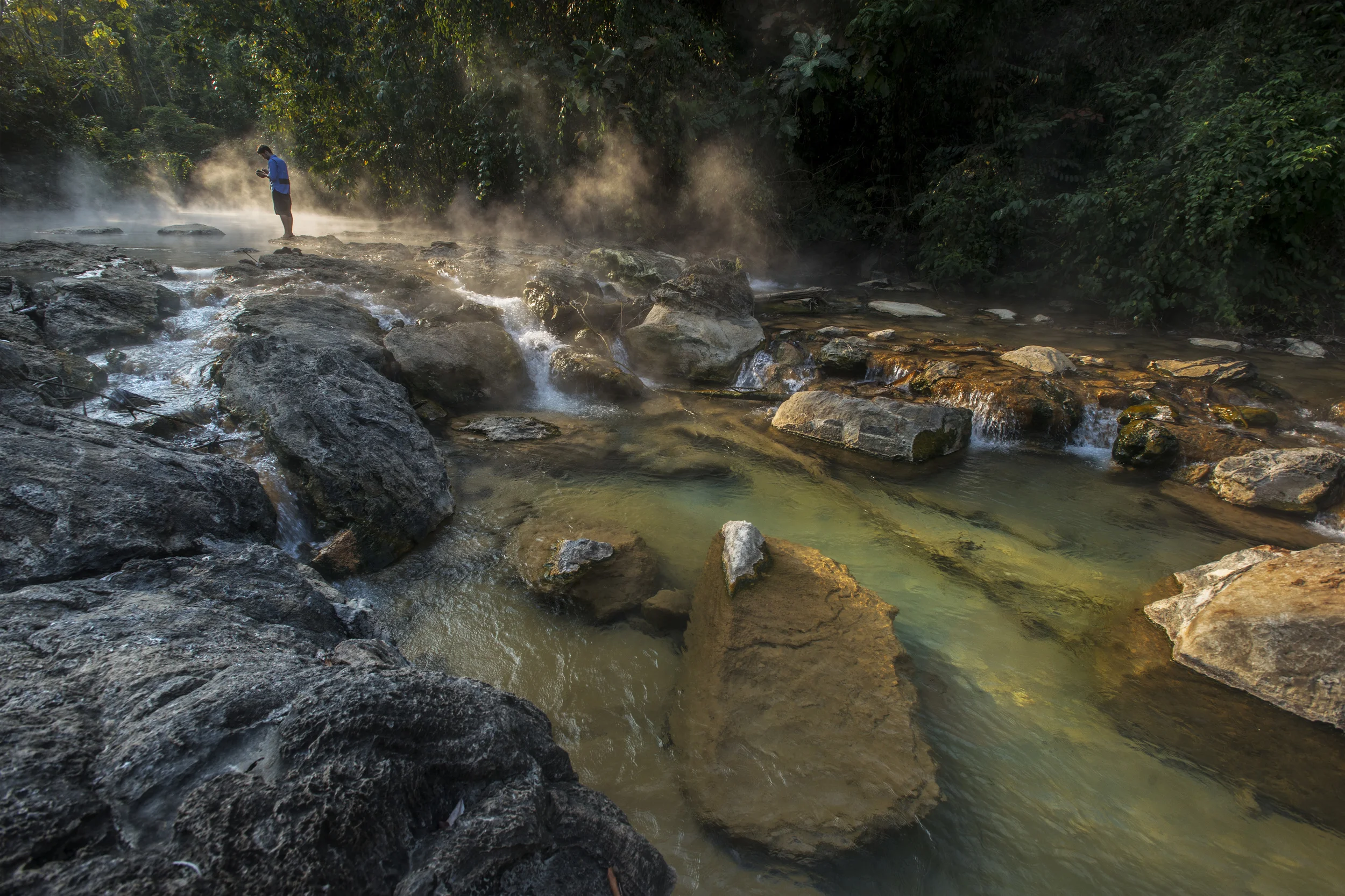 Rapids at the Sulphur Plaza