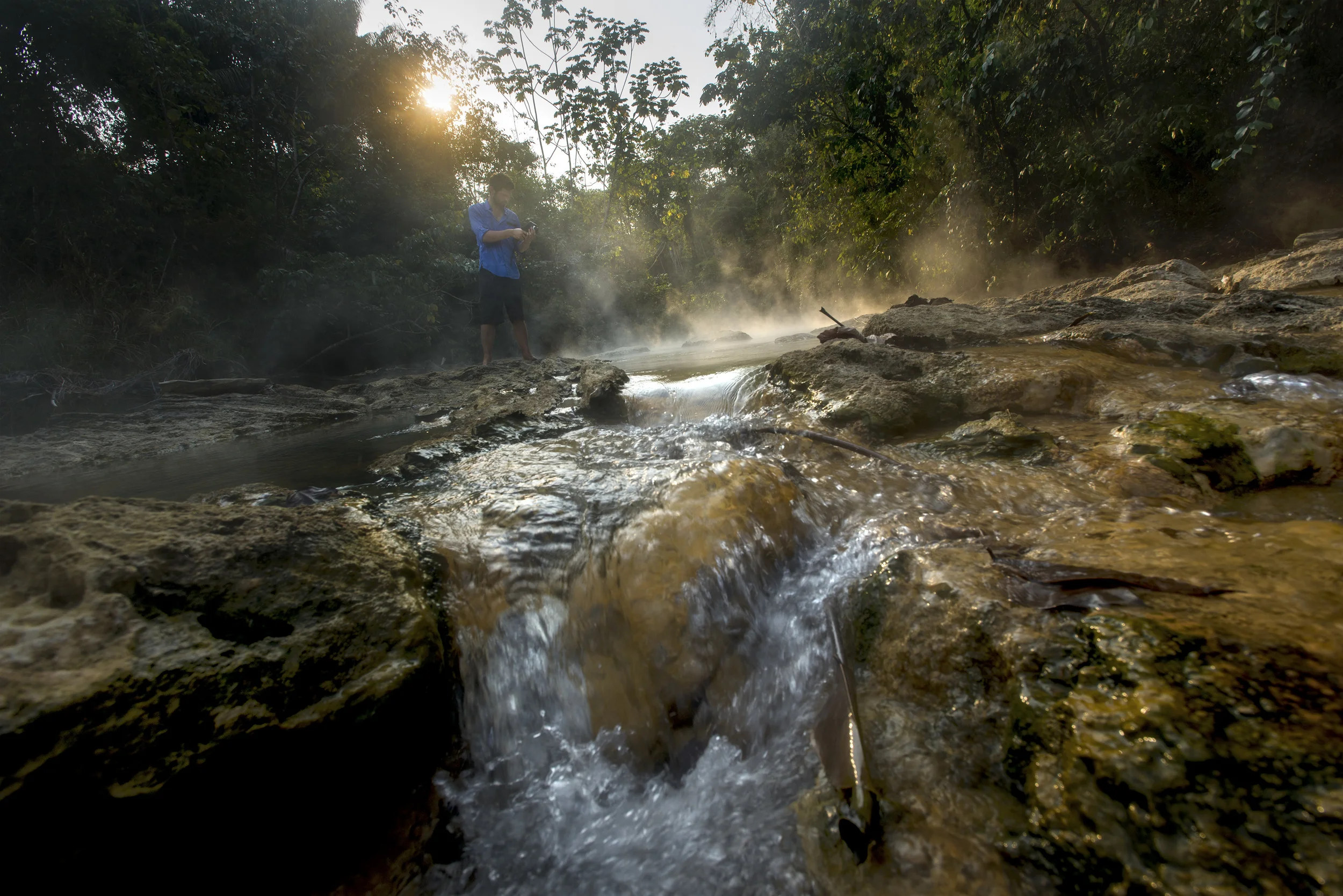 Rapids at the Sulphur Plaza