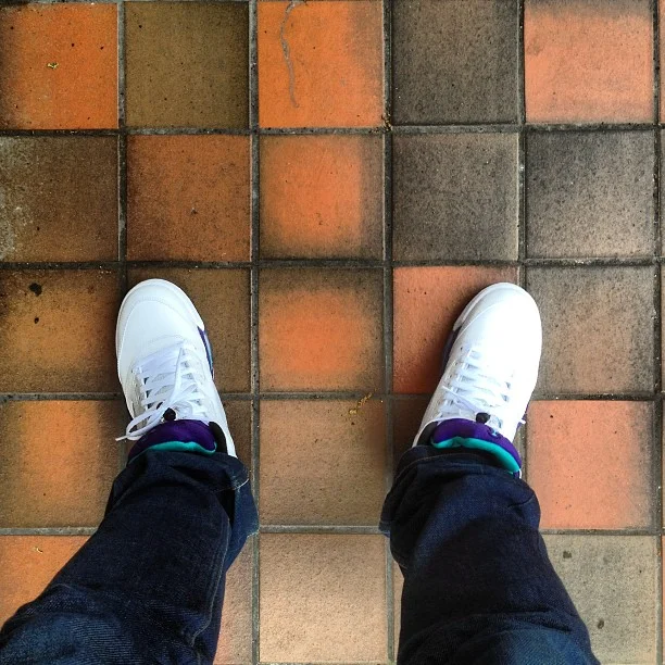 #todayskicks #airjordan #jordan #nike #jordanV #grapes